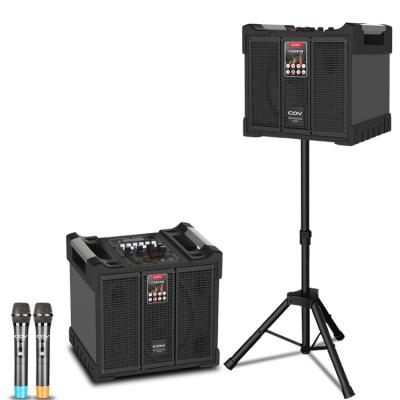 China Outdoor Activities VOC 8 Inch Home Audio System Music Home Theater Speaker With Tripod for sale