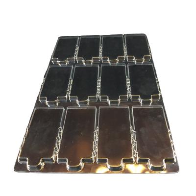 China High Quality Plastic Chocolate Blister Tray Clear 12 Cavity Rectangle for sale