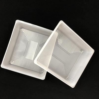 China Eco-friendly PP Food Grade PP Meat Tray Microwave Safe Food Container for sale