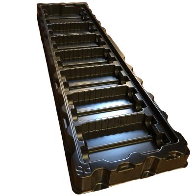 China PET Factory Customized Auto Accessories Component Plastic Blister Packing Tray for sale