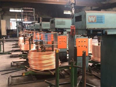 Chine Équipement antiusure de coulée continue de GV, cuivre durable Rod Machine de retour d'air à vendre