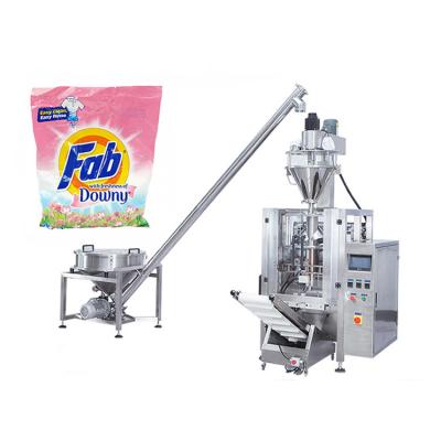 China Industrial mechanical 4 Side Sealing Bag Packing Machine Quad Brick Bottom Bag Beans Granule Powder Packing Machine Vertical Forming Filling Sealing for sale