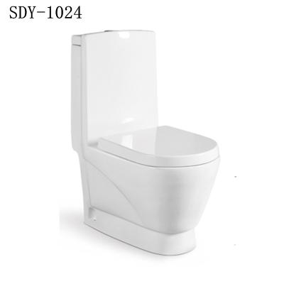 China Double-Flow Ceramic Washdown 250mm WC Toilet Set Toilets And Sinks Bathroom for sale