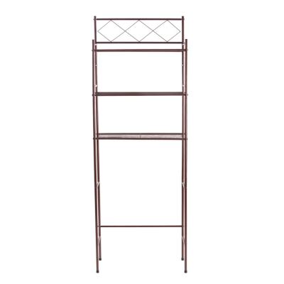 China Design Foldable Home Metal Shelf Storage Organizers Bedside Steel Shelf For Hanging Clothes for sale