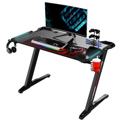 China Other 2021 Hot Selling 3d Most Installed High Quality Mini Room Popular New RGB Lighting Gaming Desk With Led Lights for sale