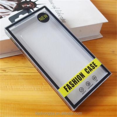 China High Quality Recycled Clear Materials Cell Phone Plastic Cases PVC Packaging Box Wholesale for sale