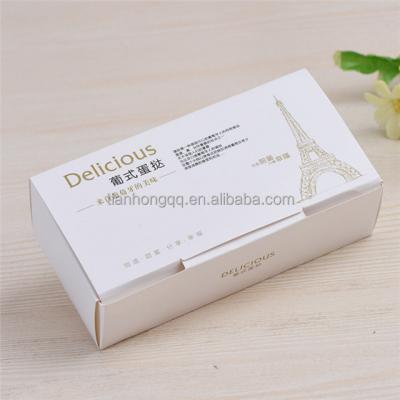 China Eco - Friendly Recyclable Paper Pulp Egg Box Food Packaging Feature Tart Box for sale