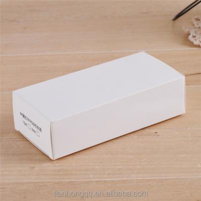 China Recycled materials customized / stock white cartons, electronic product packaging, candy box, can be printed LOGO for sale