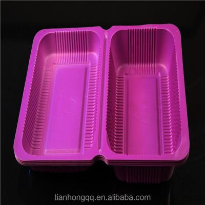 China Disposable Disposable Food Packaging Plastic Microwavable Bento Box for sale