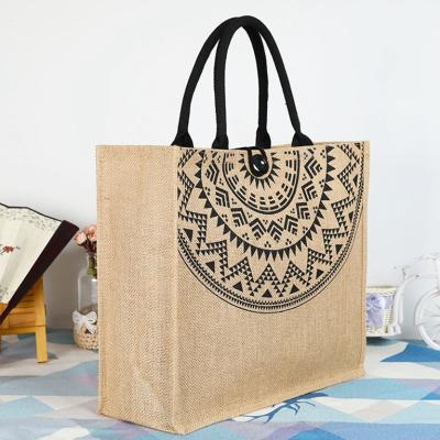 China Jute Folding Bag 022 for sale