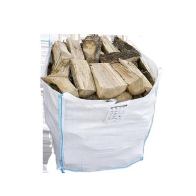 China China Firewood Food Grade 1 Ton Mesh PP FIBC Poly FIBC Big Bag Ventilated Jumbo Bag Firewood Bags For Sale for sale