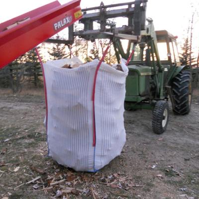 China Big Ton Bag Sack Polypropylene Pp 500kg 800kg 1000kg Big Breathable Bulk Sand Silage Plastic Jumbo Firewood Poly Bags In Bulk for sale