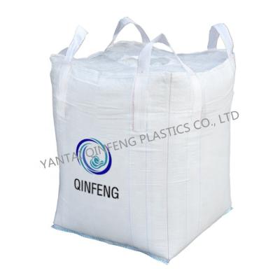 China 1 Ton Lamination Breathable Industrial Packaging Bulk Bags PP Woven Polypropylene FIBC Waterproof Food Grade Bags 1000KG for sale