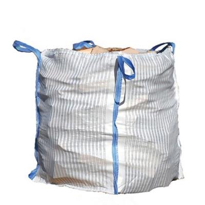 China Breathable 2022 FIBC Bulk Bag Vented Duffel Bag Flat Bottom For Firewood Onion Carrots Cabbage Onions Potatoes for sale