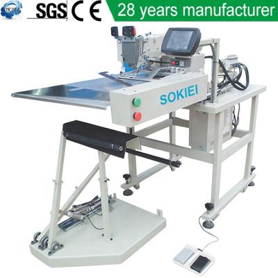 China Cothes placket sewing full automatic industrial placket sewing machine for jeans for sale