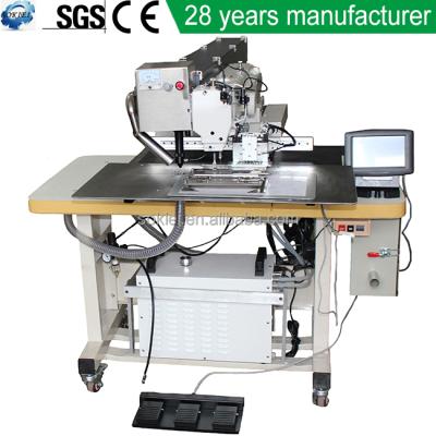 China Automatic Laser Cutting Programmable Pattern Sewing Machine For Pocket BY-LCS250 for sale