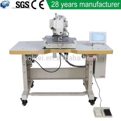 China Automatic Electronic Pattern Sewing Machine For Jeans Label Tie Brother Automated Embroidery Machine for sale