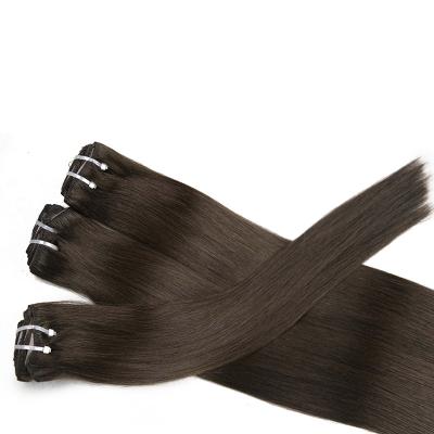 China Silky Straight Blonde 100% Brazilian Remy Wave Russian Virgin Hair Silky Straight Hair Clip In Hair Extensions for sale