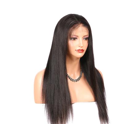 China 360 Frontal Wig Women 360 Frontal Virgin Hair Straight Extension Wig for sale