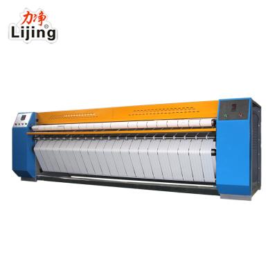 China LPG Heating Bedsheet Ironing Machine Operated in front side machine lapauw flatwork ironer for sale for sale