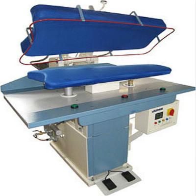 China industrial steam iron press ironer Laundry press ironer manufacturer à venda