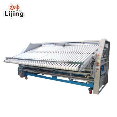 China 3m Bed Sheet Table Cloth Curtain Textile Folding Machine Auto Laundry Folding Machine Bath Towel Folding Machine for sale