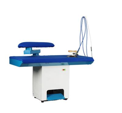 China 2020 Higher cost performance Hot sales Laundry Finish Self Air Suction Vacuum Ironing Table With Boiler and Iron Te koop