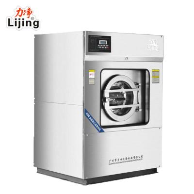 China 25kg Fully Automatic Hospital Industrial Laundry Washing Machine Washer And Dryer Prices Guangzhou Lijing en venta