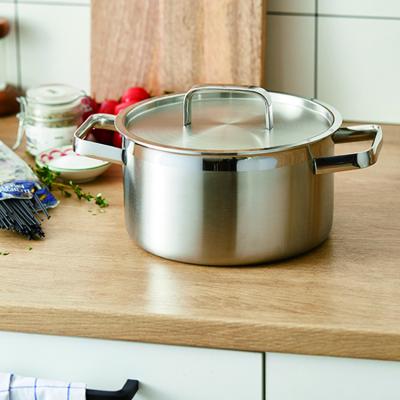 China Large Volume Commercial Stainless Steel Soup Pot Stock Pot Viable Different Sizes for sale