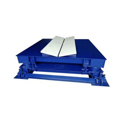 China Digital Buffering Weighing Balance Floor Scale Capacity 50 ton For Strip Coil Weighing for sale