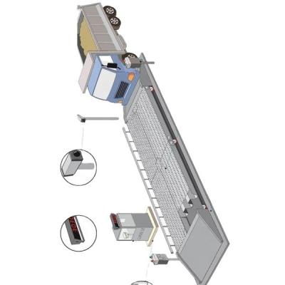 China 30 Ton 300T on Concrete Truck Scale Weighbridge Vehicle Weighing Scale for Commercial for sale