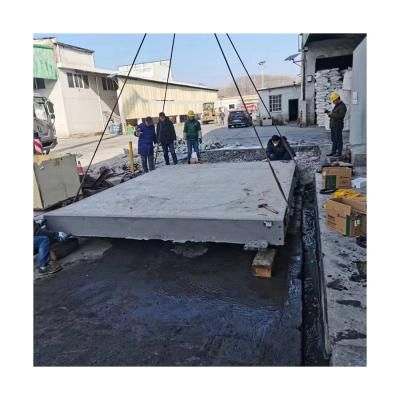 China LED Display Type Weighbridge Platform for Heavy Duty Trucks 3 Meter to 4 Meter Width à venda