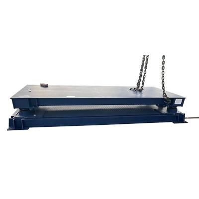 中国 5000kg Customized Size Stainless Steel Industrial Floor Platform Weighing Scale With Ramp 販売のため