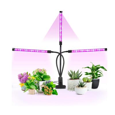 China Adjustable Light Intensity LED Grow Light Full Spectrum USB Phyto Lamp With Control 3 Rings Clip Lamp For Plants Seedlings Flower Tent Home Kit Grow Box for sale