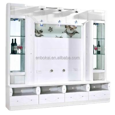 China Light Adjustable Luxury Design Hot Selling European Style Living Room TV Cabinet (Other) TV Cabinet Lift Cabinet for sale