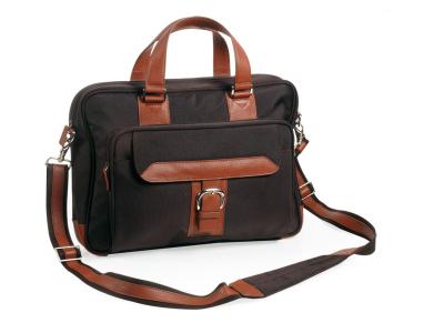 China 1680D Nylon Brown Laptop Totes for Women , Office Handbags For Ladies for sale