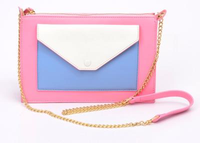 China Young Ladies Leather Envelope Clutch Bag Smooth Mini Crossbody Bag for sale