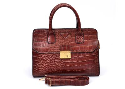 China Personalized Vintage PU Leather Burgundy Handbags for Womens for sale