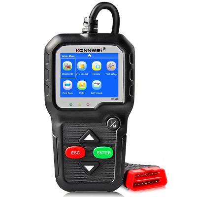 China All Car Konnwei KW680 Code Reader Scanner Multi-Language Full Function obd2 KW 680 In Russian Car Diagnostic Tool PK AD310 for sale