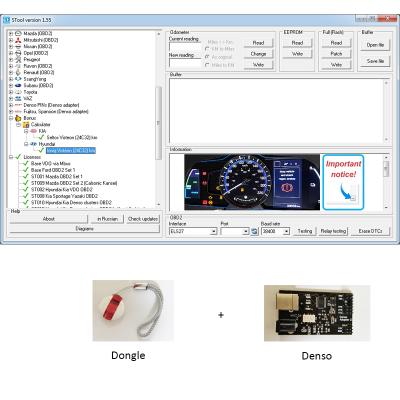 China For Mazda Mtool V1.55 Dongle+Denso Saddles for sale