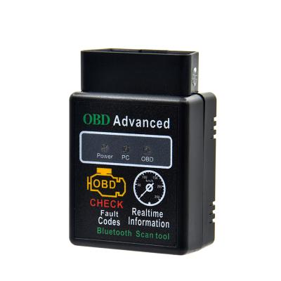 China For All New Car 2021 Design HH OBD Advanced Wireless BT OBD2 CAN Black MINI ELM327 v2.1 Adapter Scanner Tool for sale