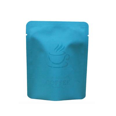 China Barrier Delute China Factory Custom Printed Aluminum Foil Packaging Vertical Plastic Coffee With Self-Sealing And 250g for sale