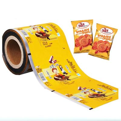 China DeLuTe China Factory Customized Moisture Proof Cookie Printing Multilayer Laminated Flexible Plastic Packaging Film for sale