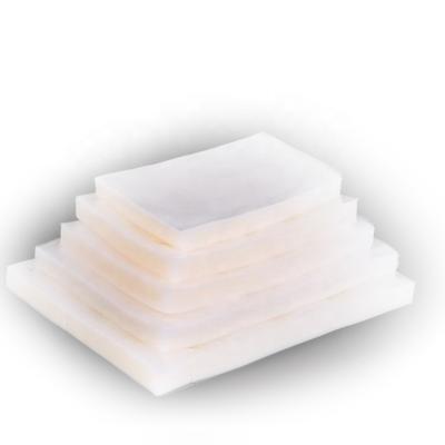 China Moisture Proof Packaging Plastic Embossed Storage Sealer Food Vacuum Bags for sale