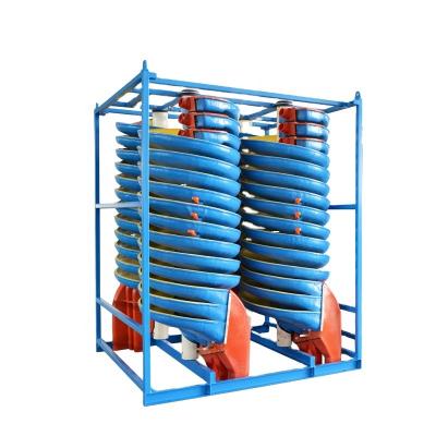 China Iron Separator Spiral For Washing Iron Gravity Spiral Separator Spiral Chute for sale