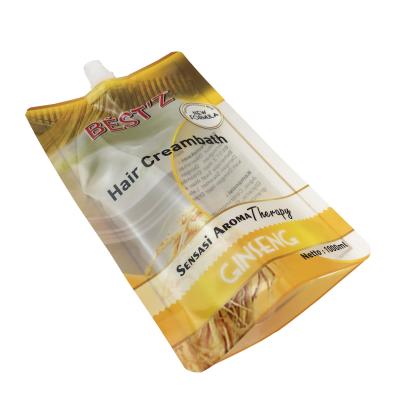 China Honey bee packaging bag,Bee flexible packing stand up bag with spout out for sale