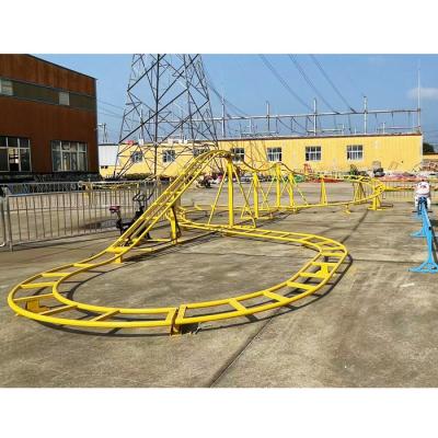 China Outdoor Park Kids Amusement Ride Without Power Small Home Roller Coaster For Sale for sale