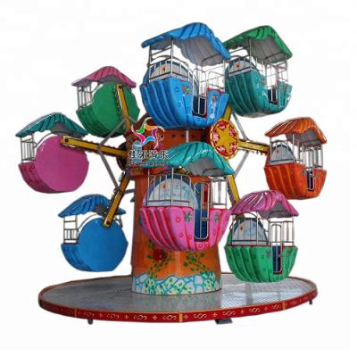 China FRP+steel Luna Park Equipment Carnival Rides Double Sides Kids Ferris Wheel For Sale for sale