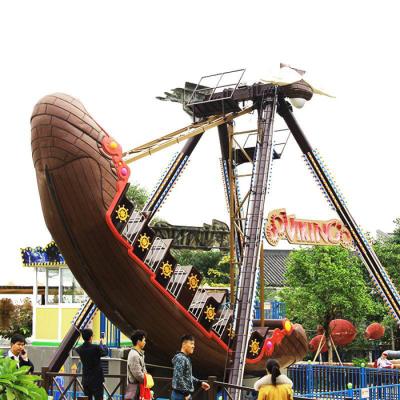 China FRP+steel funfair machinery theme park rides pirate ship ship rides for outdoor playground for sale