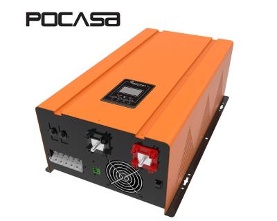 China 24V 48Vdc 110V 220V 4000W 4kW pure sine wave power inverter 574x345x197 mm 4000 watt for sale